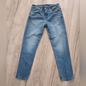 American Eagle Men's Blue Slim Straight Jeans- Size 29x30